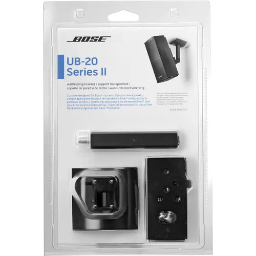 Bose UB-20 Series II Wall/Ceiling Bracket (Black)