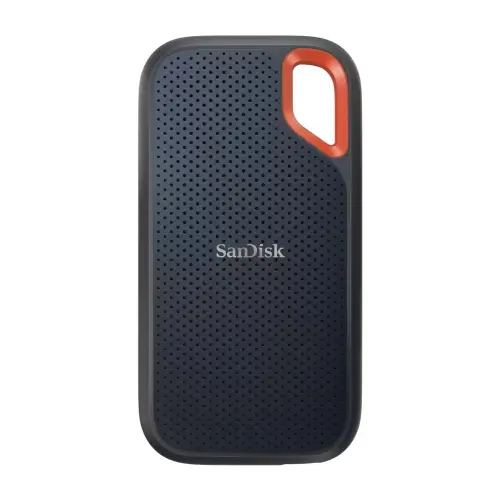 SanDisk Extreme 1 TB Portable SSD with 1050MB/s read and 1000MB/s write speeds, 256-bit AES hardware encryption , IP55 water and dust resistance