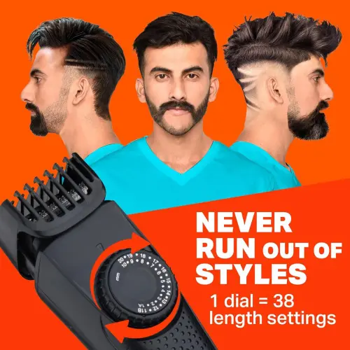 Bombay Shaving Company Power Styler Beard Trimmer with 38 Length Settings, 120 Min Runtime (Black) 4 Bombay Shaving Company Power Styler Beard Trimmer with 38 Length Settings, 120 Min Runtime (Black)