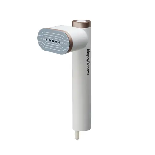 Morphy Richards Vogue Garment Steamer with 1200 Watt Power | 90 Degree Rotatable Head | 18g/min Steam Output (White)
