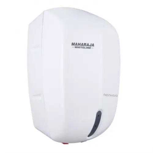 Maharaja Fiesta Evo 3 Liters Instant Water Heater with 6.5 Bar Pressure, High Grade Copper Element (White)