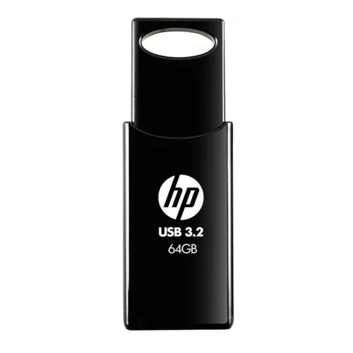 HP 712w 64GB USB 3.2 Flash Drive - Black (7Z375AA)