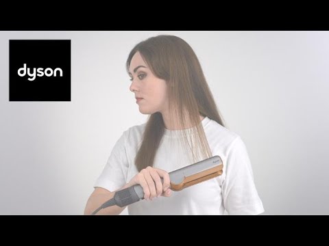 Dyson Airstrait Hair Straightener with No Heat Damage Technology, Bright Nickle & Bright Copper (408213-01)