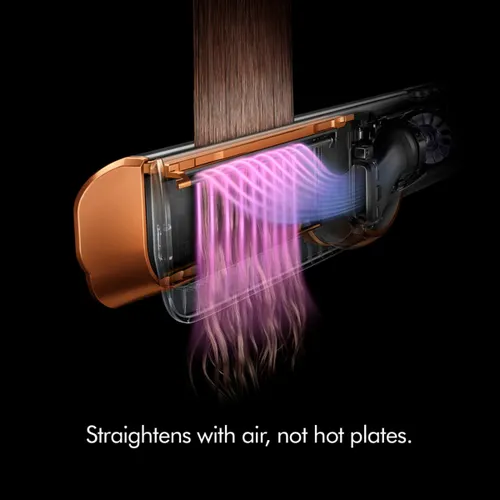 Dyson Airstrait Hair Straightener with No Heat Damage Technology, Bright Nickle & Bright Copper (408213-01) 8 Dyson Airstrait Hair Straightener with No Heat Damage Technology, Bright Nickle & Bright Copper (408213-01)