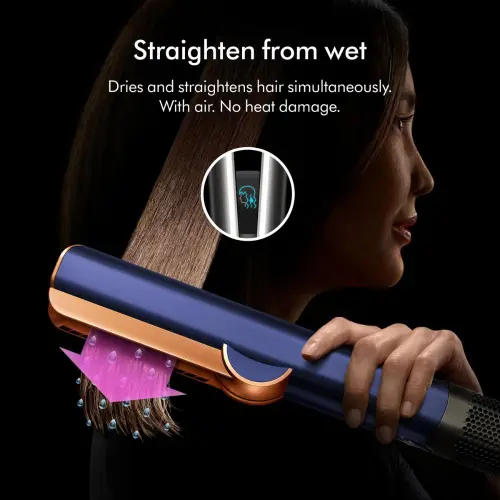 Dyson Airstrait Hair Straightener with No Heat Damage Technology, Prussian Blue & Rich Copper (408235-01) 12 Dyson Airstrait Hair Straightener with No Heat Damage Technology, Prussian Blue & Rich Copper (408235-01)