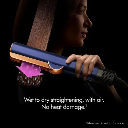 Dyson Airstrait Hair Straightener with No Heat Damage Technology, Prussian Blue & Rich Copper (408235-01) 5 Dyson Airstrait Hair Straightener with No Heat Damage Technology, Prussian Blue & Rich Copper (408235-01)