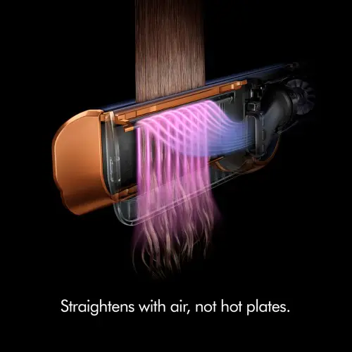 Dyson Airstrait Hair Straightener with No Heat Damage Technology, Prussian Blue & Rich Copper (408235-01) 8 Dyson Airstrait Hair Straightener with No Heat Damage Technology, Prussian Blue & Rich Copper (408235-01)