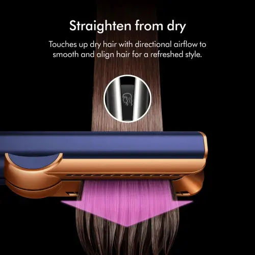 Dyson Airstrait Hair Straightener with No Heat Damage Technology, Prussian Blue & Rich Copper (408235-01) 9 Dyson Airstrait Hair Straightener with No Heat Damage Technology, Prussian Blue & Rich Copper (408235-01)