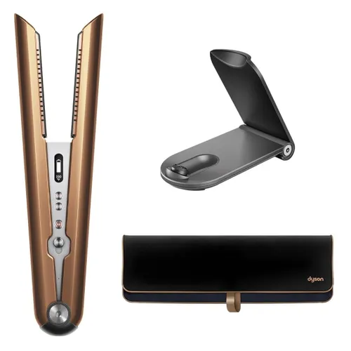 Dyson Corrale Hair Straightener with Intelligent Heat Control, Bright Copper & Bright Nickel (413114-01)
