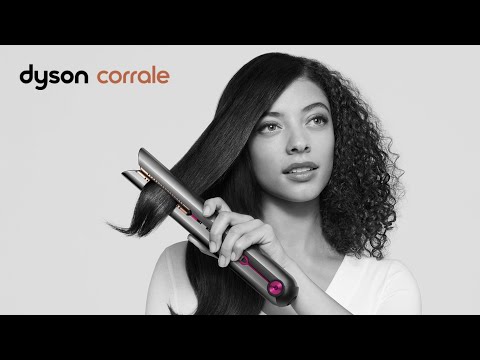 Dyson Corrale Hair Straightener with Intelligent Heat Control, Bright Copper & Bright Nickel (413114-01)