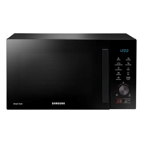 Samsung 28 Litres Convection Microwave Oven with Touch & Dial Control | Slim Fry | Sensor Cook | 15 Pre-set | Turntable On/ Off (MC28A5147VK, Black)