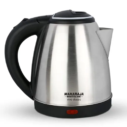 Maharaja Viva Smart 1.5 Litres Electric Kettle with Auto Shut-off, 360 Degree Swivel Base, 1500 W (Silver)