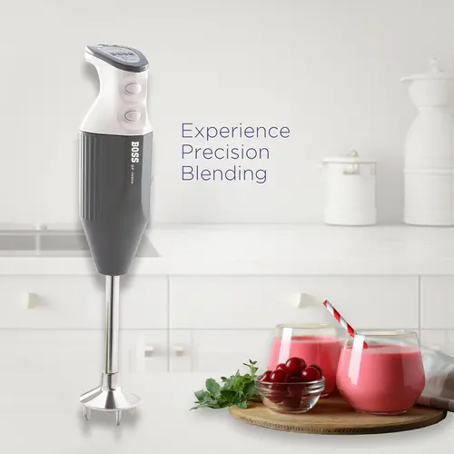 Boss Genius B138 Hand Blender with 275W, Two Speed Control (Pink)