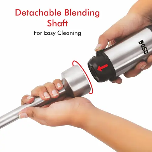 Boss Stellar B140 Hand Blender with 1200W, Two Speed Control (Black) 8 Boss Stellar B140 Hand Blender with 1200W, Two Speed Control (Black)