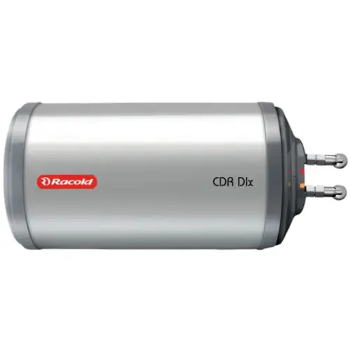 Racold CDR Deluxe Geyser with Titanium Enamel Coating, 10 Litres, Rust Proof Body, High Pressure Resistance, Unique Polymer Protective (Right)