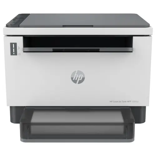 HP Laserjet Tank 1005w Printer with Black and White Laser Multifunction Printer, Costs Per Page as Low as 29* Paise