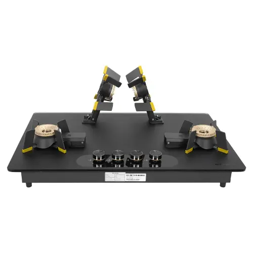 Faber Magiclift Hobtop with 4 Burners, Premium Knobs Controls, Flame Failure Device, Cast Iron Pan Support (Black) 11 Faber Magiclift Hobtop with 4 Burners, Premium Knobs Controls, Flame Failure Device, Cast Iron Pan Support (Black)