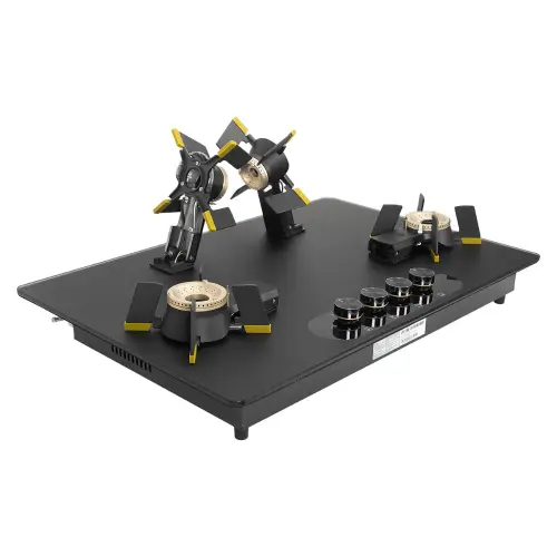 Faber Magiclift Hobtop with 4 Burners, Premium Knobs Controls, Flame Failure Device, Cast Iron Pan Support (Black) 12 Faber Magiclift Hobtop with 4 Burners, Premium Knobs Controls, Flame Failure Device, Cast Iron Pan Support (Black)