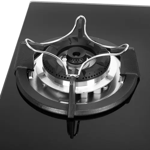 Faber Superia Hob with 4 Brass Burners, Toughened Black Glass, Black Enameled Pan Support (Black) 13 Faber Superia Hob with 4 Brass Burners, Toughened Black Glass, Black Enameled Pan Support (Black)