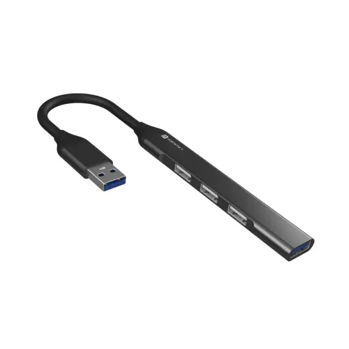 Portronics Mport 31 4 Ports USB Hub with Multiport Charging and Connecting Adapter - USB-A Connecting Port