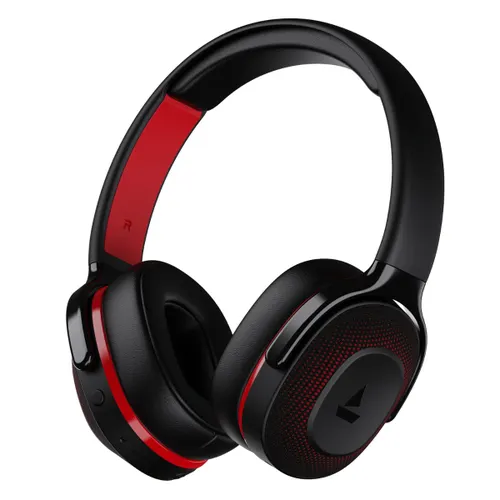 boAt Rockerz 425 Bluetooth Headphone with 40mm Dynamic Drivers, 500mAh Battery, 25 Hours Playback (Active Black)