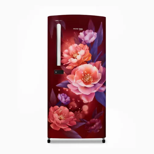 Voltas Beko 175 Litres 1 Star Single Door Direct Cool Refrigerator with Chiller Zone, Stabilizer Free Operation, Fresh Box (RDC208E / S0PWE0M0000GD)