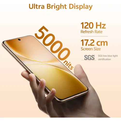 vivo V60 5G (8GB RAM, 256GB Storage) | Snapdragon 7 Gen 4 | 6500mAh Battery | IP68 & IP69 Rating | Auspicious Gold 5 vivo V60 5G (8GB RAM, 256GB Storage) | Snapdragon 7 Gen 4 | 6500mAh Battery | IP68 & IP69 Rating | Auspicious Gold