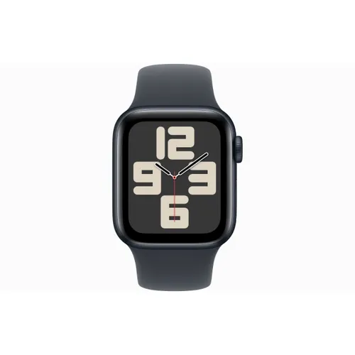 Apple Watch SE GPS 40mm Midnight Aluminium Case with Midnight Sport Band - SM (Strap fits 130â?80mm wrists)
