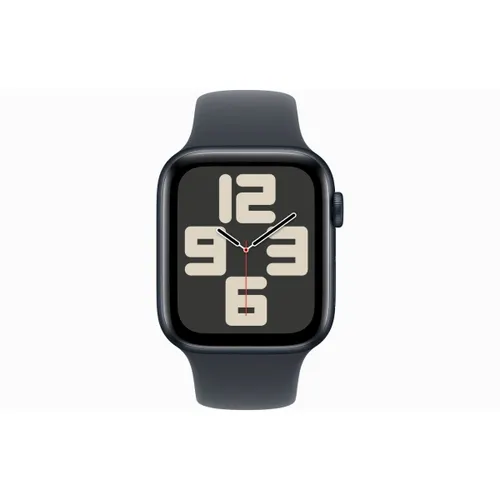 Apple Watch SE GPS + Cellular 44mm Midnight Aluminium Case with Midnight Sport Band - ML (Strap fits 160â?10mm wrists)