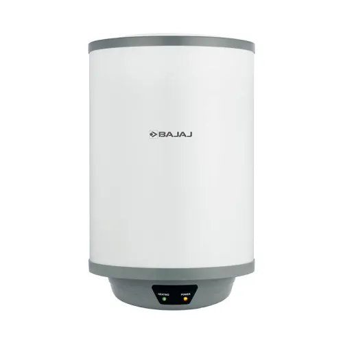 Bajaj Shield Series Crest Plus 15 Litres 2kW Storage Water Geyser with 8 Bar Pressure/ Rust Proof (White & Grey)