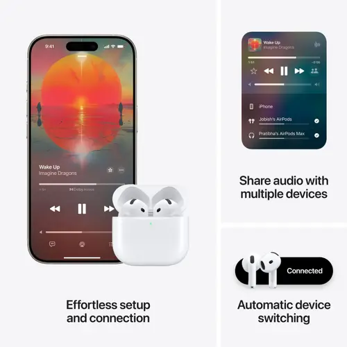 Apple AirPods 4 with Charging Case (USB-C) 15 Apple AirPods 4 with Charging Case (USB-C)