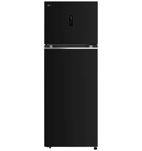LG 466 Litres Frost Free Double Door Refrigerator with Smart Inverter Compressor, Convertible, WIFI Support (GLT492MESY, Ebony Sheen)