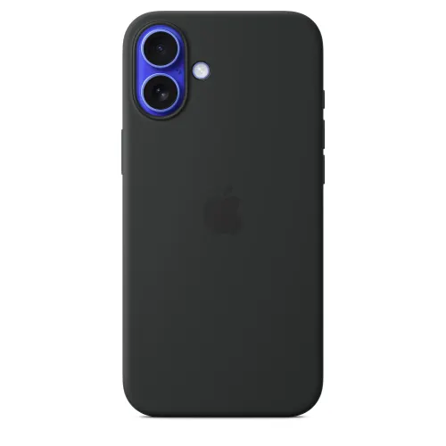 Apple iPhone 16 Plus Silicone Case With Magsafe - Black