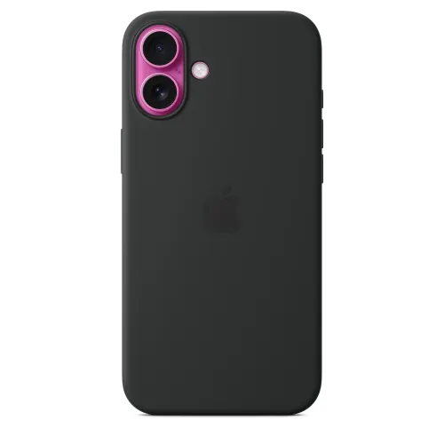 Apple iPhone 16 Plus Silicone Case With Magsafe - Black