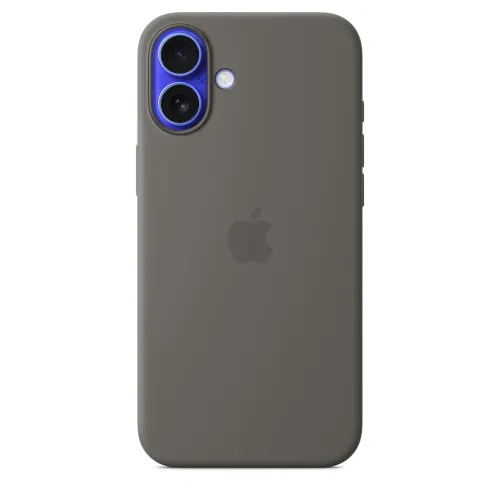 Apple iPhone 16 Plus Silicone Case With Magsafe - Stone Grey