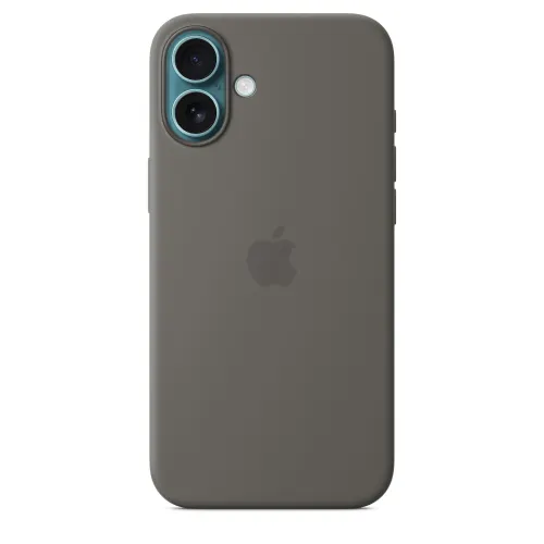 Apple iPhone 16 Plus Silicone Case With Magsafe - Stone Grey