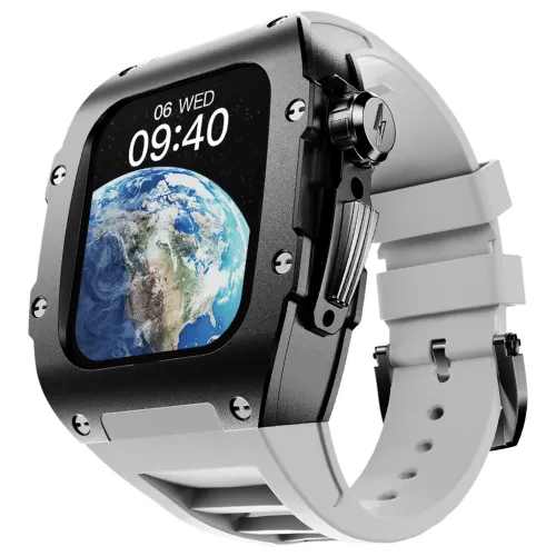 Store Display Unit - Fire-Boltt Huracan Bluetooth Calling Smartwatch with 1.95 inch (4.95 cm) Always On Display, Wireless Charging, NFC Control, IP68 Rating (Black White)