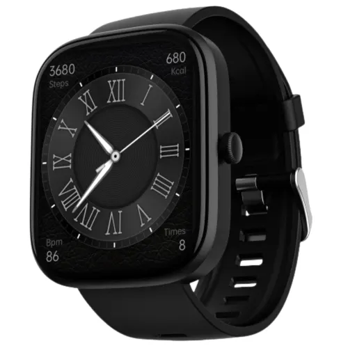 boAt Ultima Prism Smartwatch with 1.96" (4.97cm) AMOLED Display, BT Calling, 700+ active modes, Watch Face Studio (Active Black)