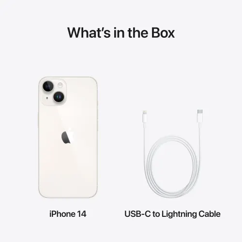 Store Display Unit - Apple iPhone 14 (128 GB, Starlight) 7 Store Display Unit - Apple iPhone 14 (128 GB, Starlight)