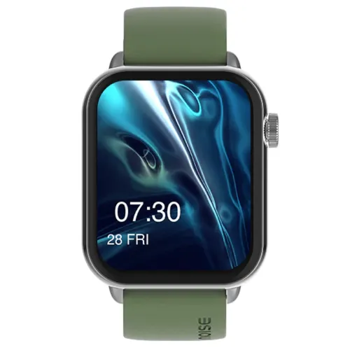 Store Display Unit - Noise Colorfit Mighty Smart Watch with 1.96-inch TFT display, Bluetooth Calling, 100+ Watch Faces (Forest Green)