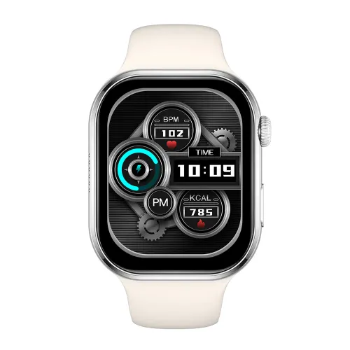 Fire-Boltt Brillia Smartwatch with 2.02 inch Always-on AMOLED display, Bluetooth Calling, 120 Sports Mode, (Champagne)