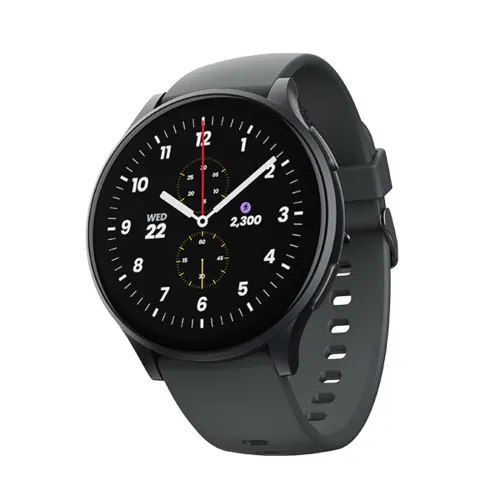 boAt Primia Curv Smartwatch with 1.45" Amoled Display, Bluetooth Calling, 700+ Active Modes (Active Black)