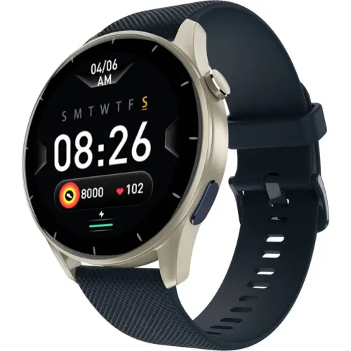 Noise Crew Smartwatch with 1.38 inch TFT Display, Bluetooth Calling, 120+ sports mode, 100+ cloud based watch faces (Midnight Blue)