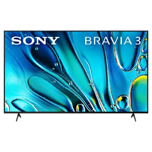 Sony BRAVIA 3 126 cm (50 Inch)) 4K Ultra HD LED Google TV - HDR10/HLG, Dolby Vision, Dolby Atmos, 4K HDR Processor X1, K-50S30