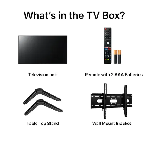 VISE by Vijay Sales 165 cm (65 Inch) 4K Ultra HD QLED Smart TV - Google Assistant, Chromecast built-in, HDR10, VS65QGA8A
