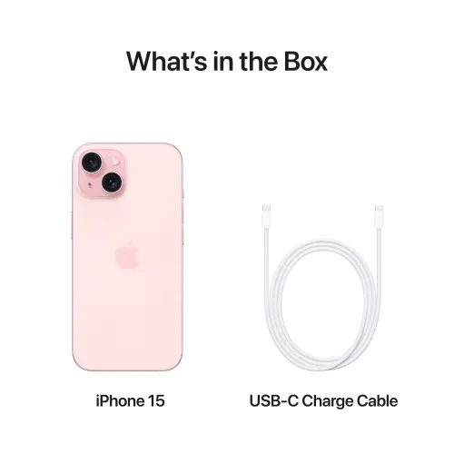 Apple iPhone 15 (128 GB Storage, Pink) 6 Apple iPhone 15 (128 GB Storage, Pink)