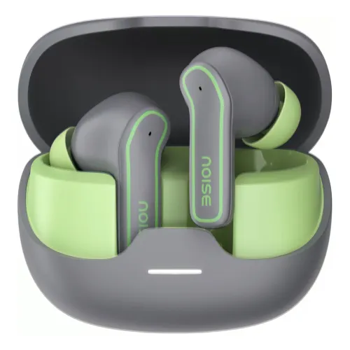 Noise Pop True Wireless Earbuds with 50 hours of playback, 10mm Drivers, Quad Mic with ENC (Moon Pop)