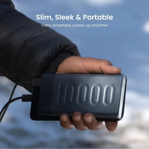 Ambrane Stylo 10000 mAh Fast Charging Powerbank With Sleek & Stylish Design (Blue) 8 Ambrane Stylo 10000 mAh Fast Charging Powerbank With Sleek & Stylish Design (Blue)