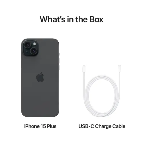 Apple iPhone 15 Plus (128 GB Storage, Black) 6 Apple iPhone 15 Plus (128 GB Storage, Black)