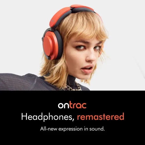 Dyson OnTracâ?Headphones with Noise Cancellation, Up to 55 hours Battery Life, MyDysonâ?app (Ceramic Cinnabar) 2 Dyson OnTracâ?Headphones with Noise Cancellation, Up to 55 hours Battery Life, MyDysonâ?app (Ceramic Cinnabar)